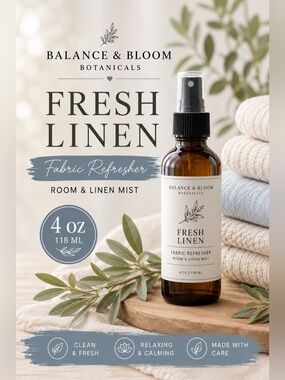 Fabric Refresher | Fresh Linen | 4oz